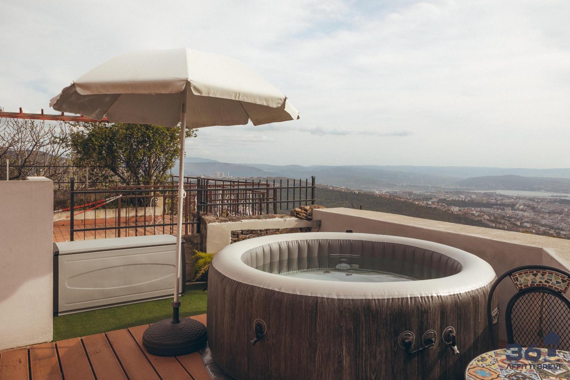 Trieste 10Min Dal Centro Villa Privata Con Jacuzzi 외부 사진