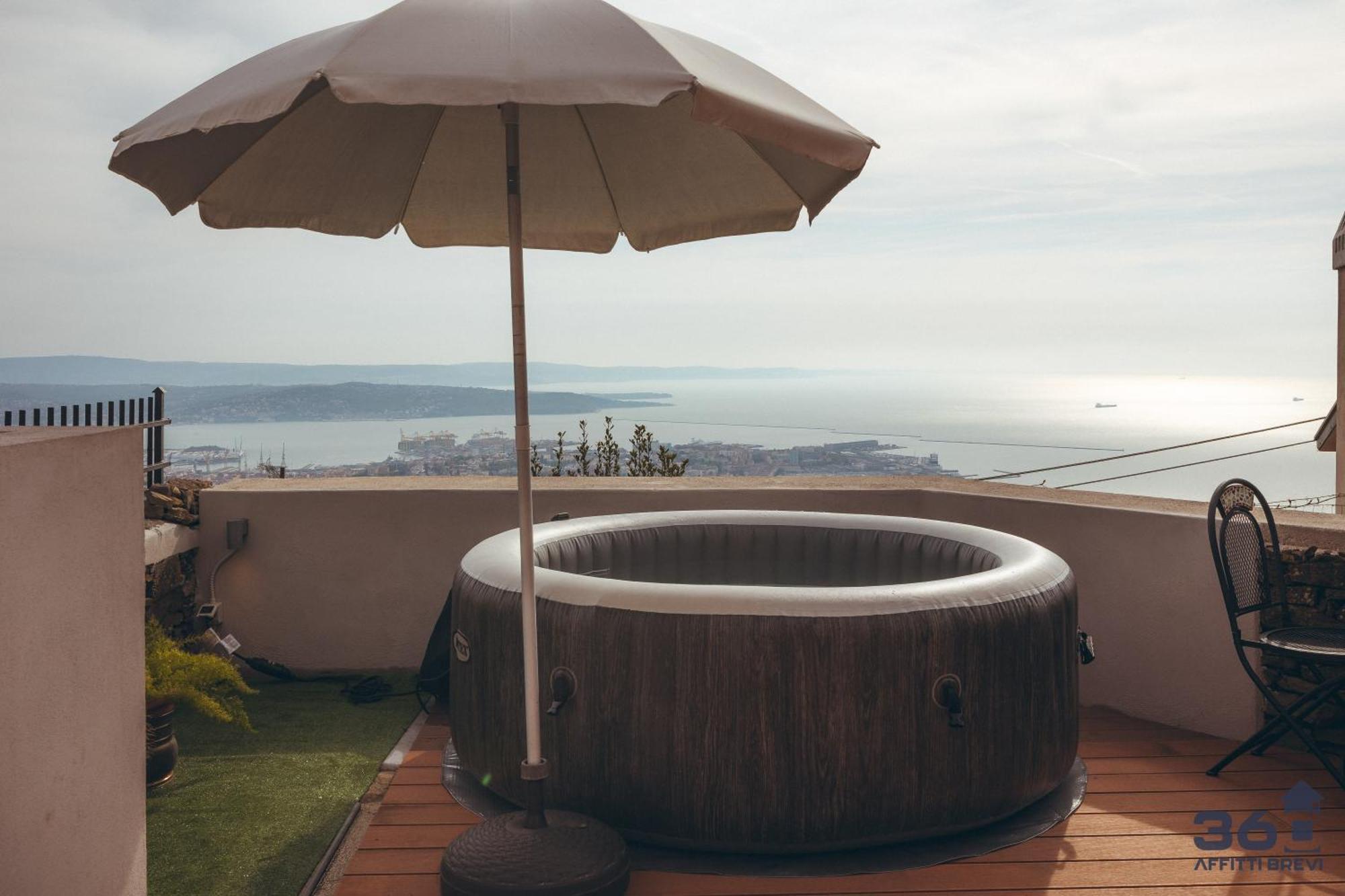 Trieste 10Min Dal Centro Villa Privata Con Jacuzzi 외부 사진
